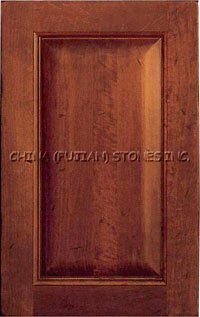 wooden cabinet doors.