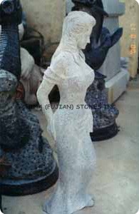 china stone, lady figure